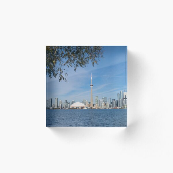 Toronto skyline Acrylic Block