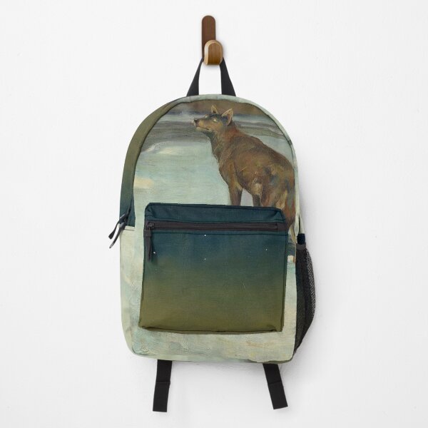Item preview, The lone Wolf in the snow - Alfred Wierusz-Kowalski  designed and sold by Vintage Designs +.