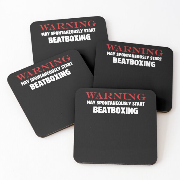 Item preview, Beatboxing Warning May Spontaneously Start Beatboxing designed and sold by DaylanSweep.
