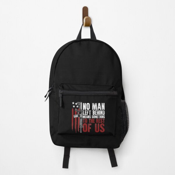 Item preview, No Man Left Behind Means Something To The Rest Of Us on back designed and sold by Mitzi12312.