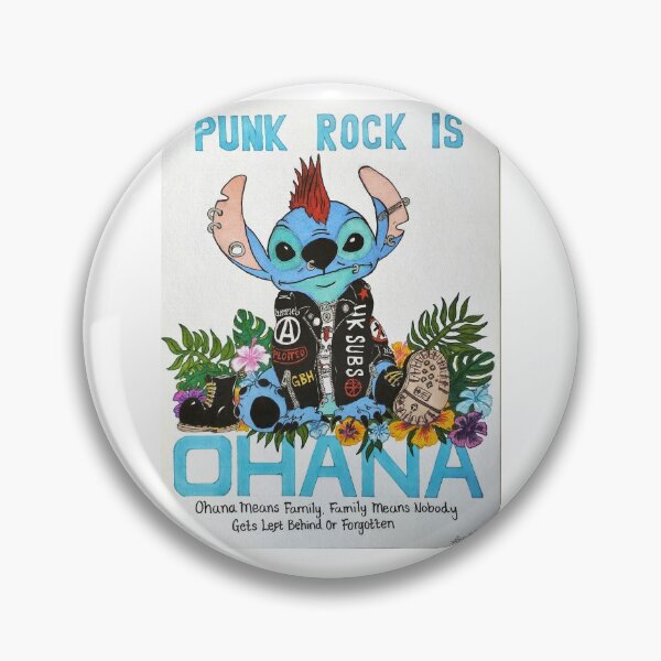 Item preview, Punk rock Stitch  designed and sold by lockdowncomics.
