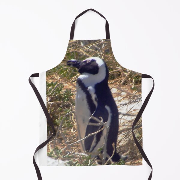 Item preview, African penguin on way through shrubbery  designed and sold by LisWilliams.