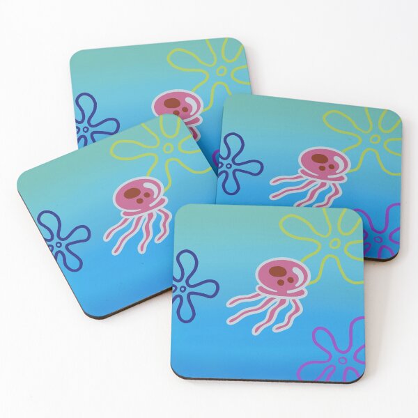 Item preview, Beautiful Jellyfish Swimming In Bikini Bottom designed and sold by MarinasDesign.