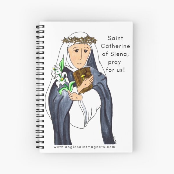 Catherine of Siena Spiral Notebook