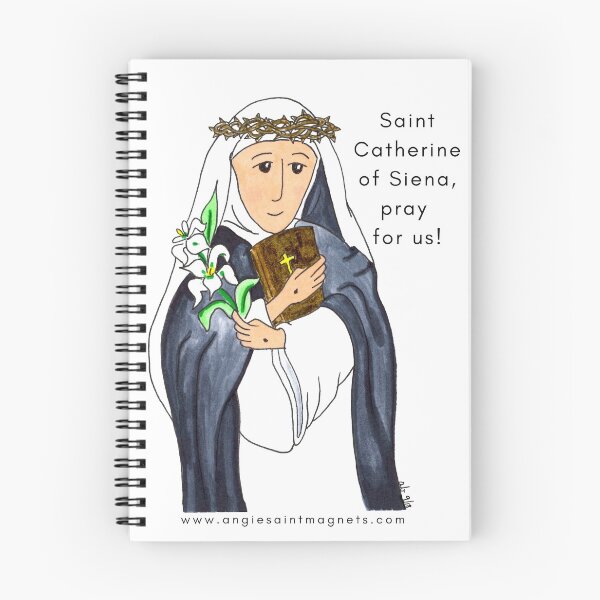 Item preview, Catherine of Siena designed and sold by Angie Bosio.