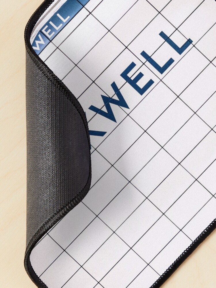Alternate view of Coxwell Toronto Subway Station Sign Mouse Pad