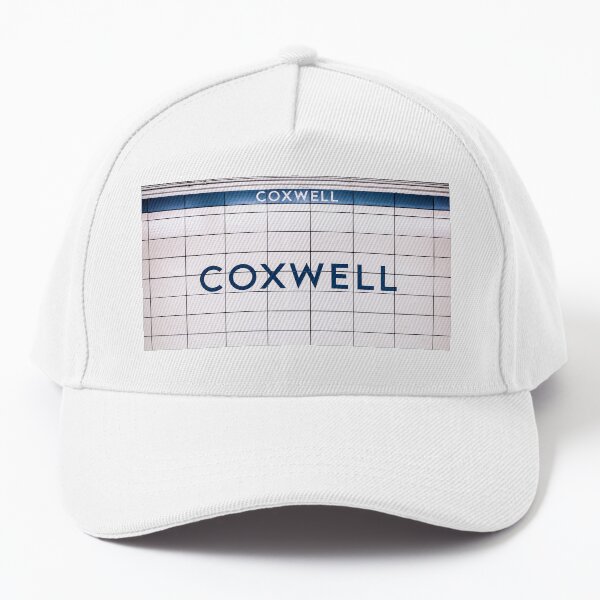 Coxwell Toronto Subway Station Sign Baseball Cap