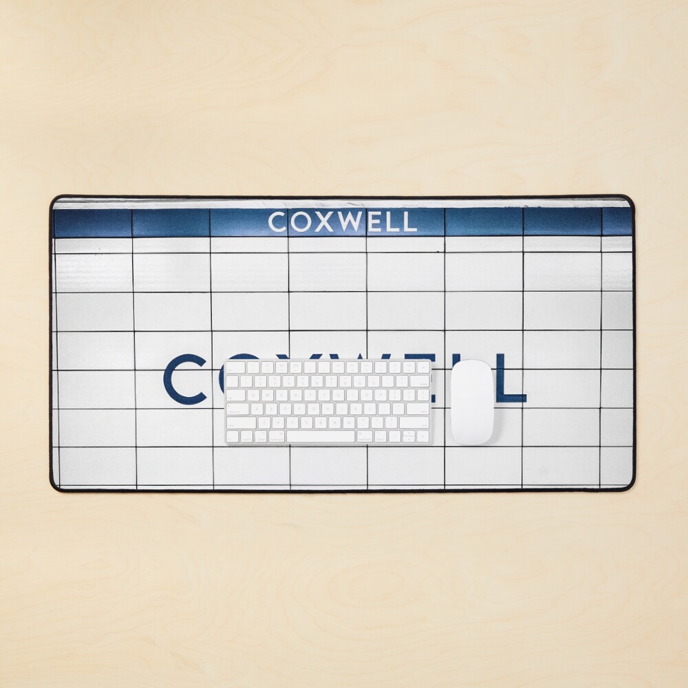Coxwell Toronto Subway Station Sign Mouse Pad