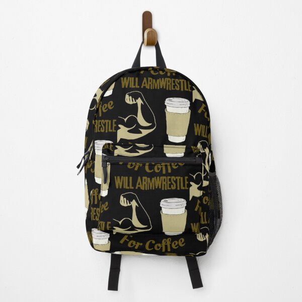 Item preview, Will Armwrestle For Coffee design designed and sold by Constant Readers.