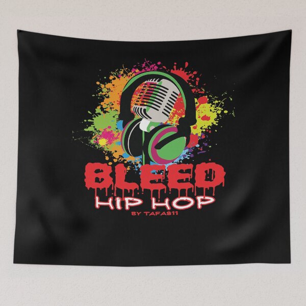 Item preview, BLEED NATION Hipster Bleed Hip Hop apparel designed and sold by DaylanSweep.