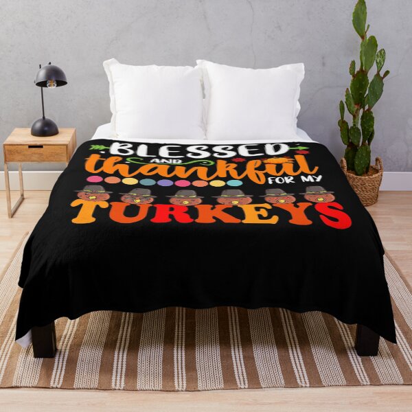 Item preview, Blessed And Thankful For My Turkeys Thanksgiving Mom designed and sold by DaylanSweep.