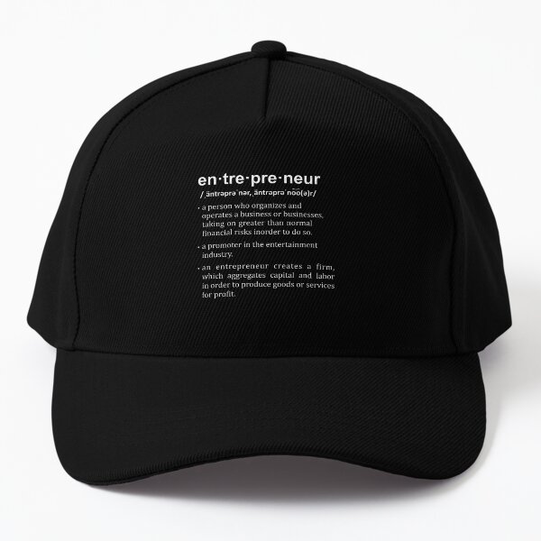 entrepreneur Baseball Cap