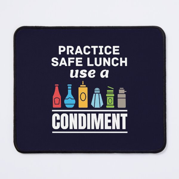 Item preview, Lunch Lady Cafeteria Worker Practice Safe Lunch Use a Condiment designed and sold by jaygo.