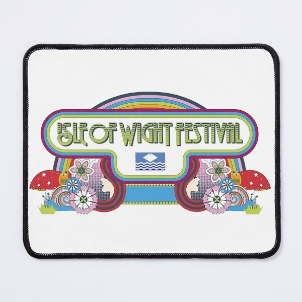 Item preview, Isle of Wight Music Festival Logo Design For Clothing, Prints, Merchandise etc designed and sold by GriffinDesignUK.