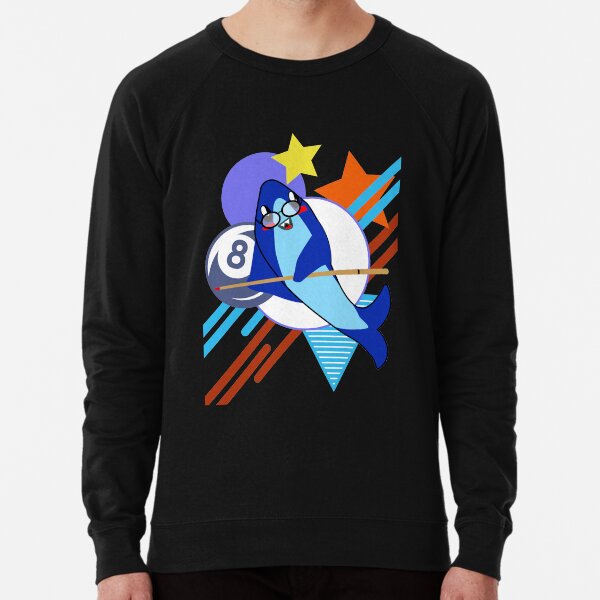 Pool 8 Ball Shark Lightweight Sweatshirt