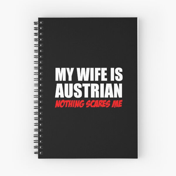Item preview, Wife Is Austrian Nothing Scares Me designed and sold by jaycartoonist.