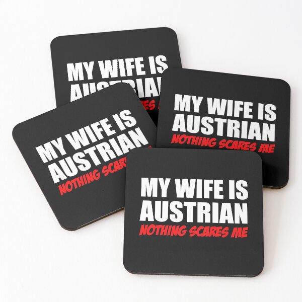 Item preview, Wife Is Austrian Nothing Scares Me designed and sold by jaycartoonist.