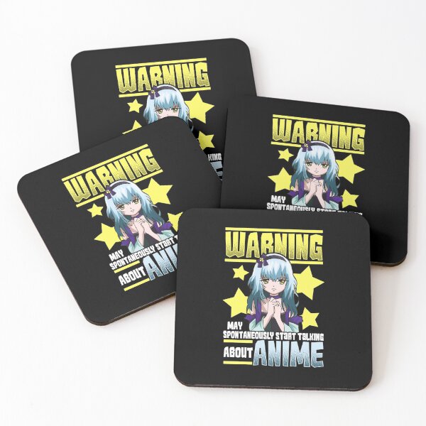 Item preview, Warning May Spontaneously Start Talking About Anime designed and sold by DPankdesign.