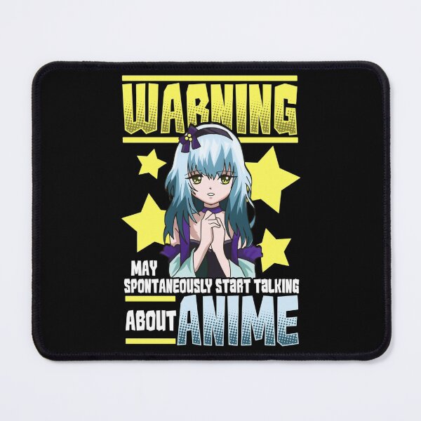 Item preview, Warning May Spontaneously Start Talking About Anime designed and sold by DPankdesign.