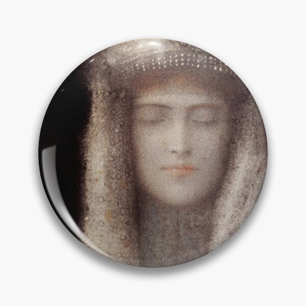 Item preview, The Silver Tiara - Fernand Khnopff designed and sold by Vintage Designs +.