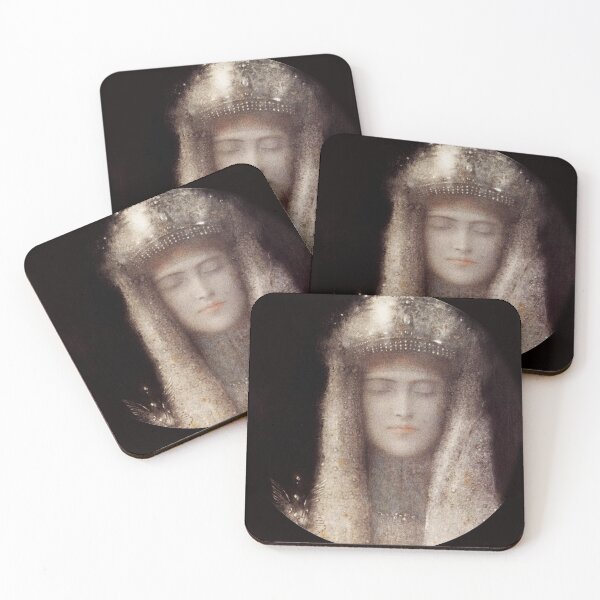 Item preview, The Silver Tiara - Fernand Khnopff  designed and sold by Vintage Designs +.
