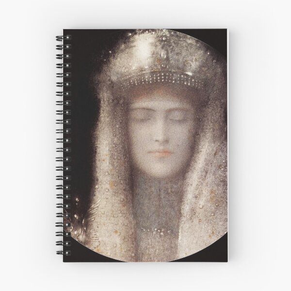 Item preview, The Silver Tiara - Fernand Khnopff  designed and sold by Vintage Designs +.