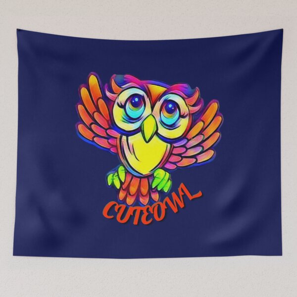 Item preview, Owl Artwork T-ShirtCute Owl  designed and sold by shopemua.