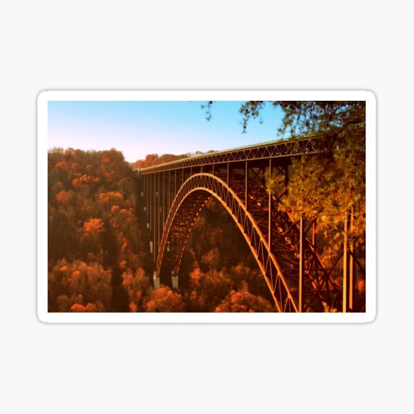 New River Gorge Bridge Sticker
