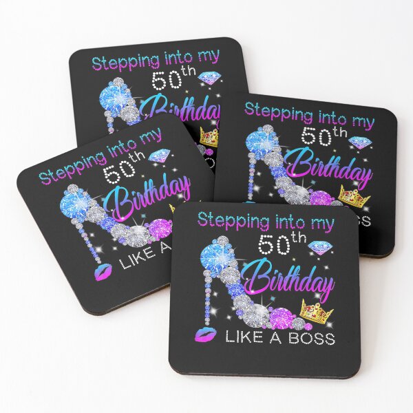 Item preview, Stepping Into My 50th Birthday Like A Boss Bday Gift Women  designed and sold by DaylanSweep.