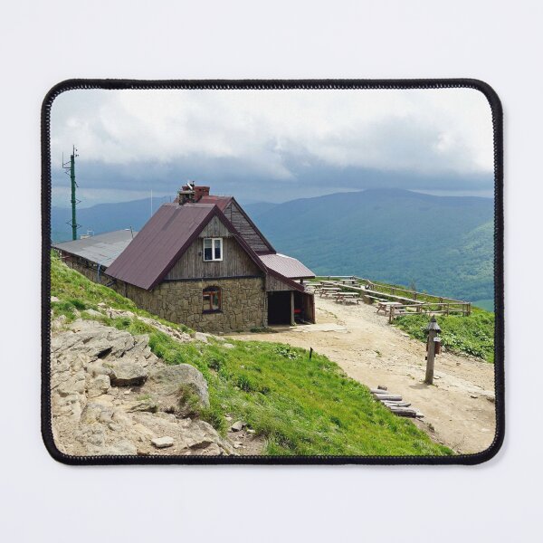Item preview, Mountain shelter in Bieszczady Mountains, Poland designed and sold by NavorolArt.