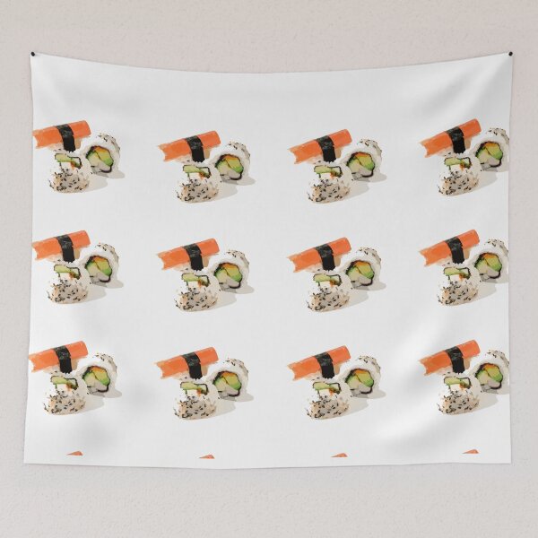 Item preview, Sushi pattern designed and sold by Catspeople.