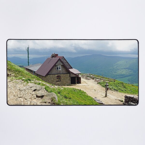Item preview, Mountain shelter in Bieszczady Mountains, Poland designed and sold by NavorolArt.