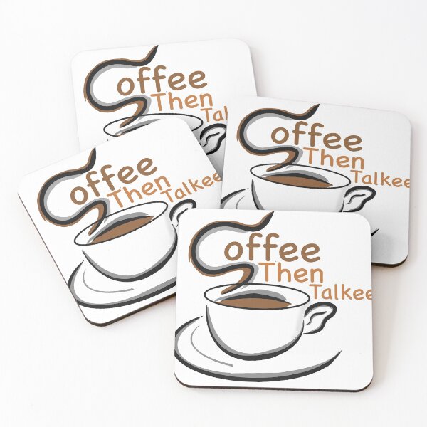 Item preview, coffee then talkee designed and sold by DestinyComplex.