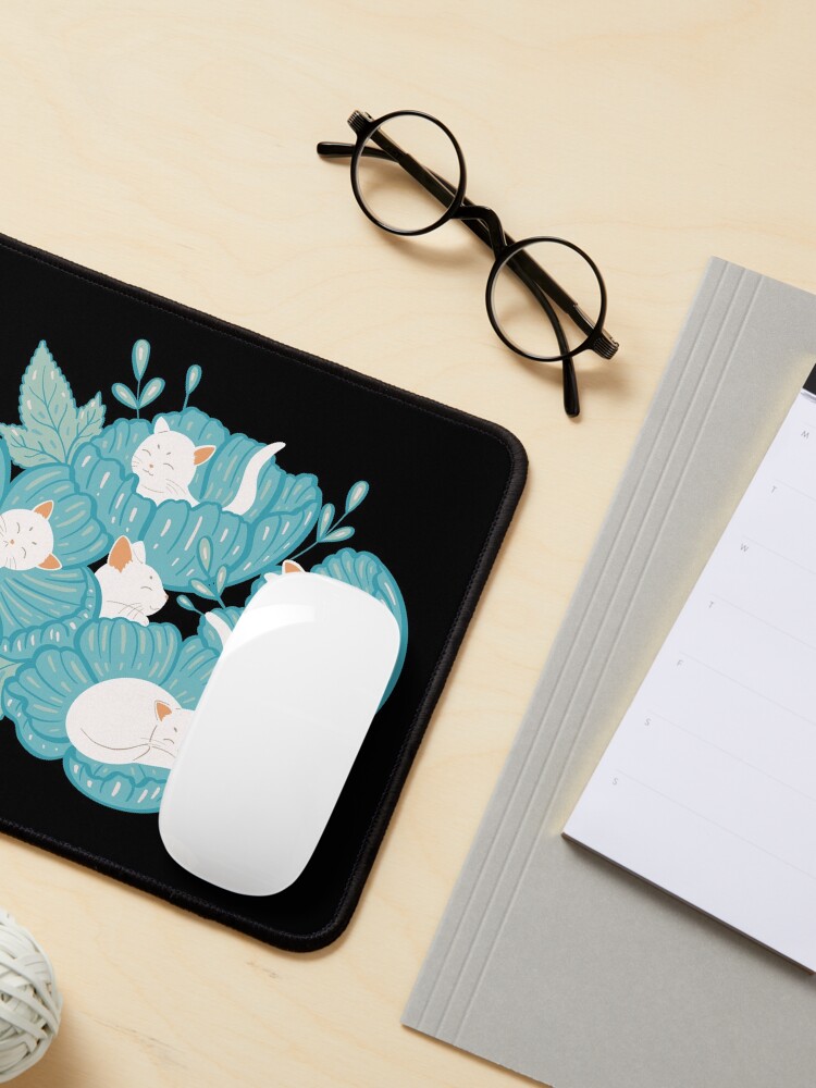 Alternate view of Where the cats live Mouse Pad