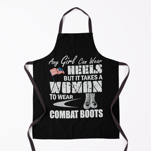 Item preview, Combat Boots-Any girl can wear heels but it takes a woman to wear combat boots-Veterans day 2021 designed and sold by Hartics.