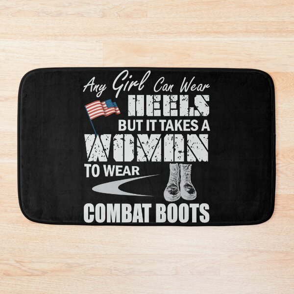 Item preview, Combat Boots-Any girl can wear heels but it takes a woman to wear combat boots-Veterans day 2021  designed and sold by Hartics.