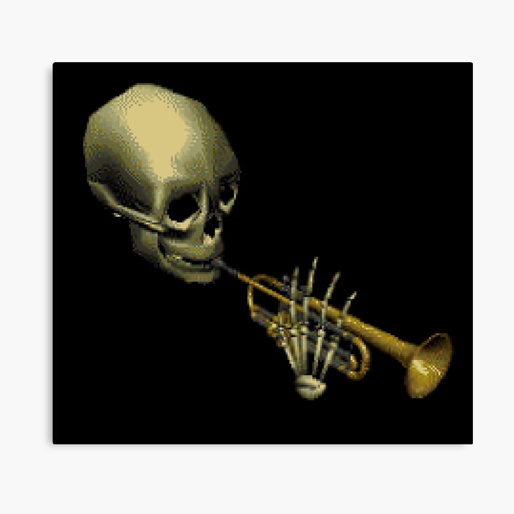 Spooky Skeltal Trumpet