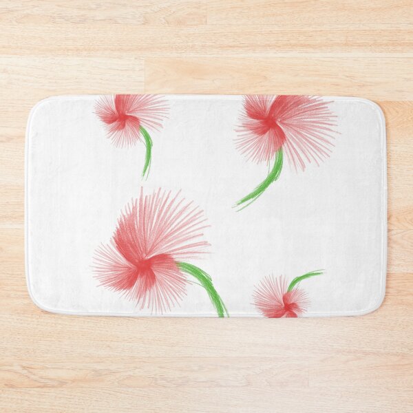 Item preview, Red Hibiscus flower pattern  designed and sold by iSeek.