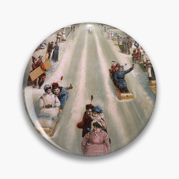 Item preview, Victorian sleigh sled advertising designed and sold by aapshop.