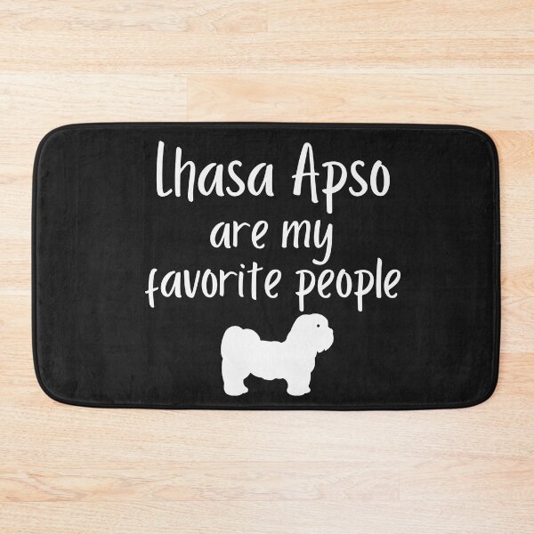 Item preview, lhasa apso are my favorite people designed and sold by Smileycreation.