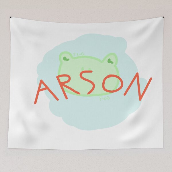 Item preview, Arson Publicity Frog designed and sold by FrogCrab.