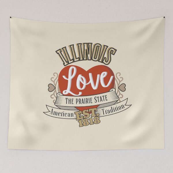 Item preview, Illinois Love designed and sold by dmbdana.
