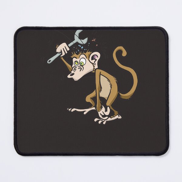 Item preview, Monkey Wrench Sticker designed and sold by AtillaTemiz.
