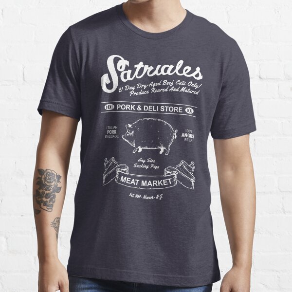 Satriale's Pork & Deli Store Darks Essential T-Shirt