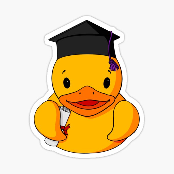 Item preview, Graduate Rubber Duck designed and sold by Alisha Ober Designs.
