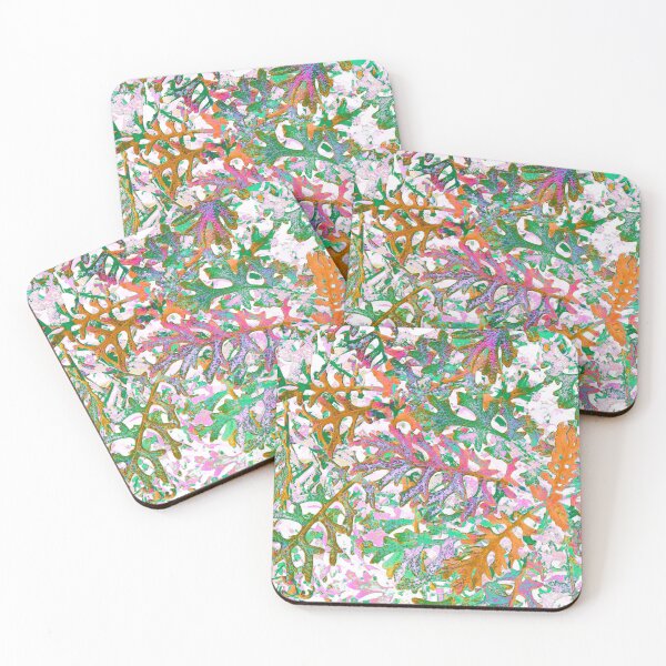 Item preview, Multicolored Floral Abstract Leaves designed and sold by IraNiva.