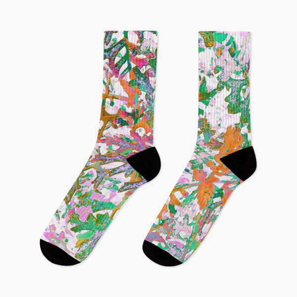 Item preview, Multicolored Floral Abstract Leaves designed and sold by IraNiva.