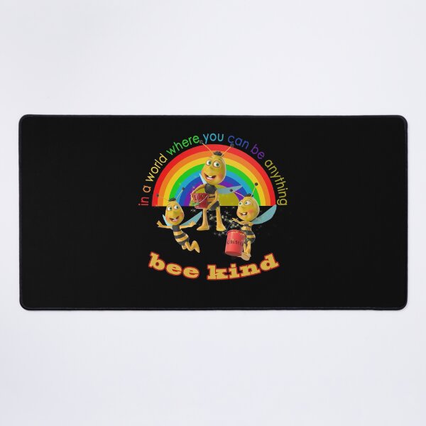 Item preview, A World Where You Can Be Anything Bee Kind Rainbow designed and sold by david parry.