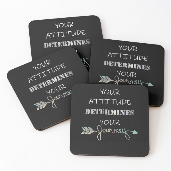 Item preview, Motivational Quote Your Attitude Determines Your Journey Inspirationa designed and sold by tamdevo1.