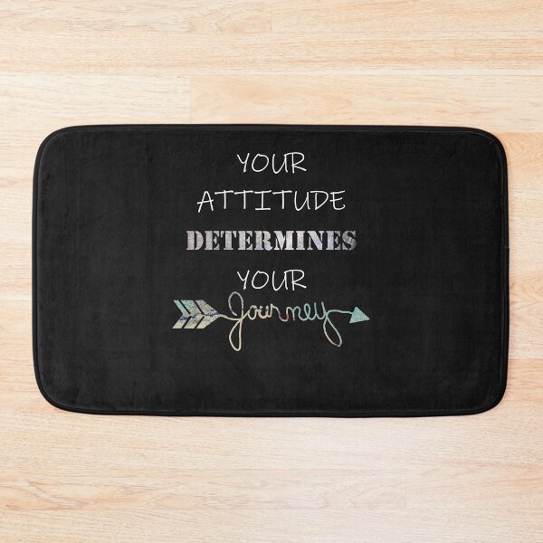 Item preview, Motivational Quote Your Attitude Determines Your Journey Inspirationa designed and sold by tamdevo1.
